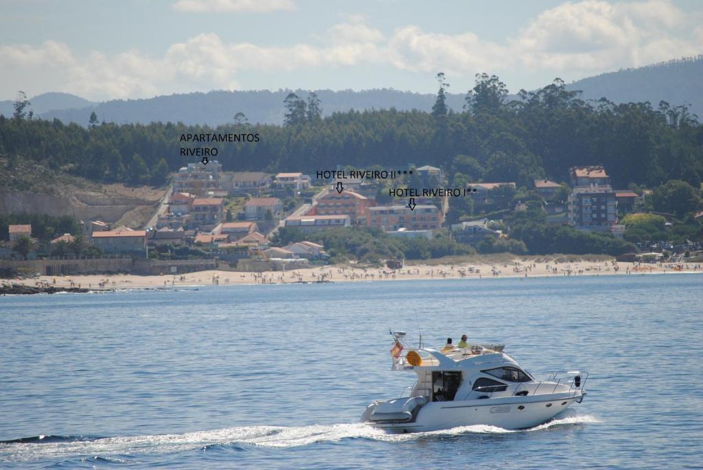 Apartamentos Riveiro Sanxenxo Bagian luar foto