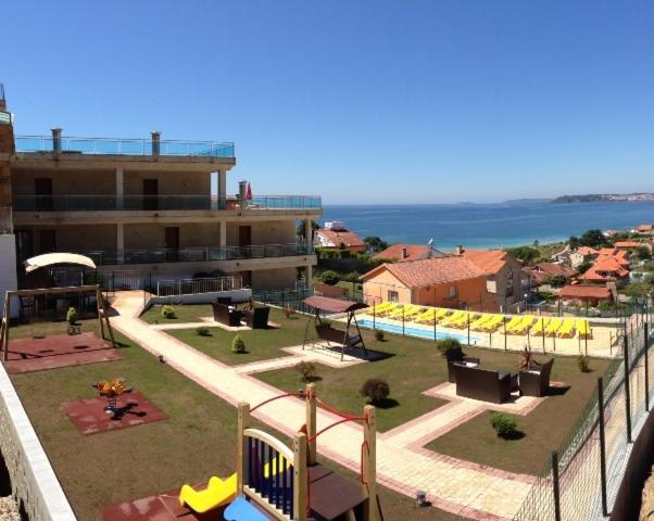 Apartamentos Riveiro Sanxenxo Bagian luar foto