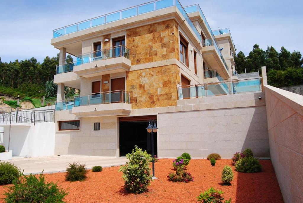 Apartamentos Riveiro Sanxenxo Bagian luar foto